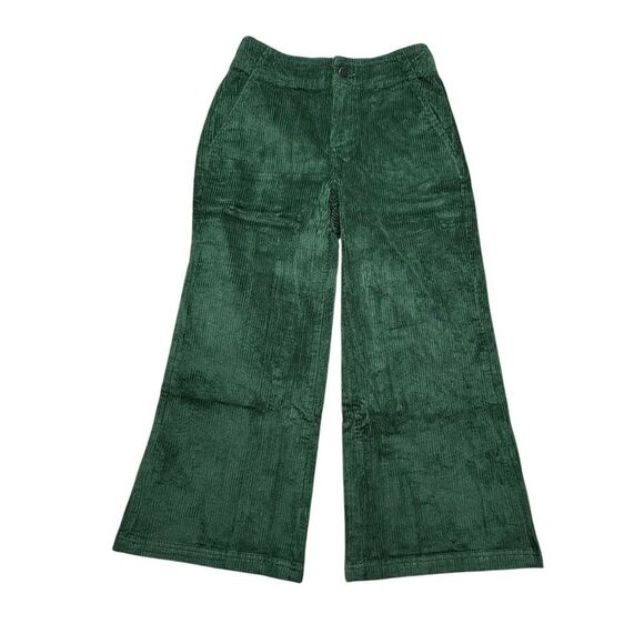 NWOT Pact Green Casual Wide-Leg Bottoms Size Small - Picture 2 of 8